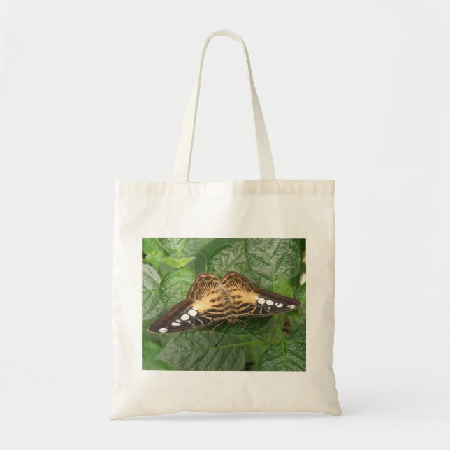 Söt Tropical Clipper Butterfly Tote Bag Tygkasse (Framsidan)