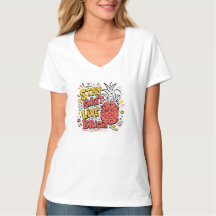 Söt Tropisk Ananas Grafisk T-shirt