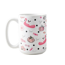 Söt tropisk Halloween – Spöken & Flamingos