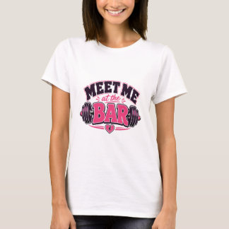 Söt tuff tjej gym träning t shirt