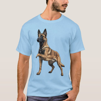 Söt tysk schäferhund Tysk schäferhund husdjur kons T Shirt