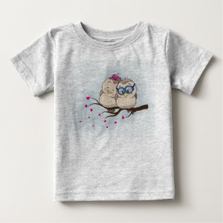 Söt uggla för pojke flicka present t shirt