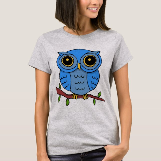 Söt Uggla T-shirt (Framsida)