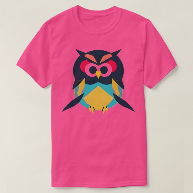 söt uggla t shirt (Design framsida)