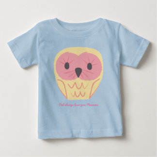 Söt Uggle Baby Onesie Present Babygudstjänstidé T-shirt