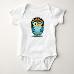 Söt Uggle Ögon Blinkande Tecknad-43345 T Shirt