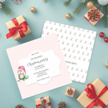 Söt Uggle Tomte Vattenfärg Illustration