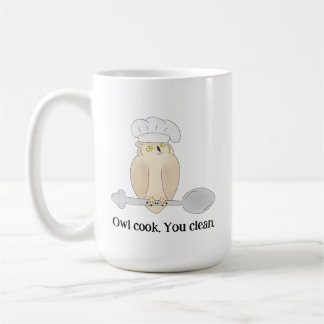 Söt Ugglekock Kaffemugg