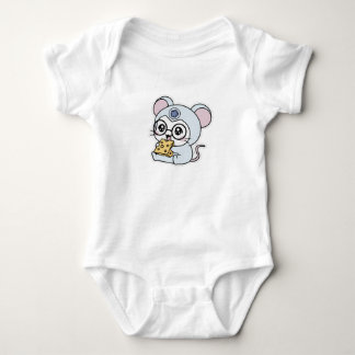 Söt underbar liten mus älskar ost t shirt