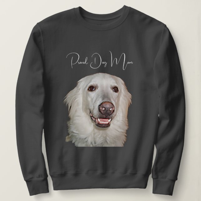Söt Underbar Pyrenees Hund T-Shirt (Design framsida)