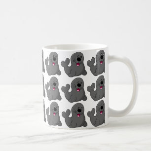 söt underbar sälar kaffemugg