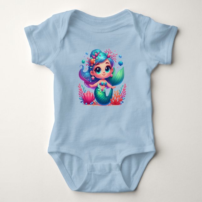 Söt undervattenssjörövare t shirt (Framsida)