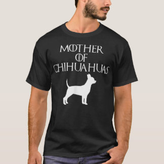 Söt & unik vit mor till Chihuahuas E010608 T Shirt