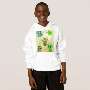 söt utomjording & kaktus-hoodie, Lägg till en touc T Shirt