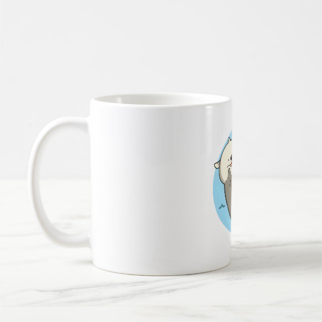 Söt utter kaffemugg (Vänster)