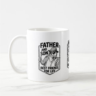 Söt utterpappa & sonkaffemugg kaffemugg