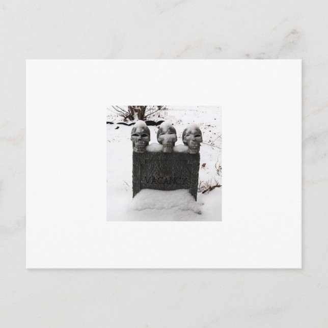 Söt Vacant Vykort (Framsida)