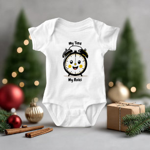 Söt väckarklocka Babyillustration Outfit T Shirt