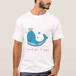 Söt val  t shirt