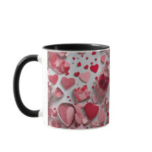 Söt valentines day kaffe mugg