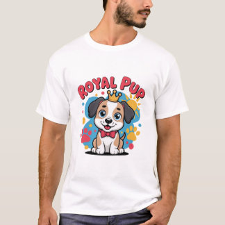 Söt Valp Älskare T-Shirt | Bedårande Hund Kläder P