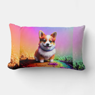 Söt Valp Corgi Hund-36475 Lumbarkudde