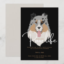 Söt valp hund ben liv fest 