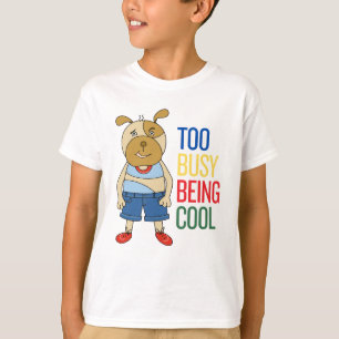 Söt Valp Tecknad Serietidning Småbarn T Shirt