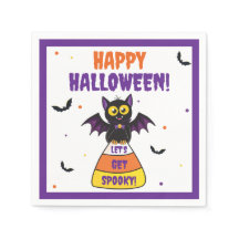 Söt vampyrfladdermus Halloween-candy corn