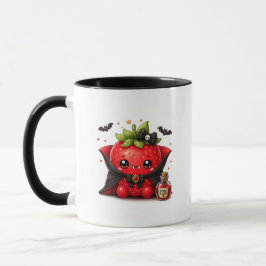 Söt vampyristrålande Halloween-mugg Mugg