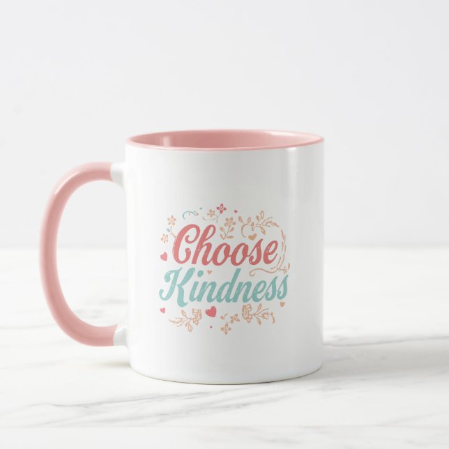 Söt vänlighet gör typografi mugg (Vänster)