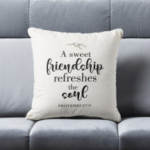 Söt Vänskap Bble Hand Lettering Quote