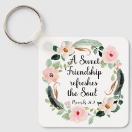 Söt Vänskap fräschar upp Soul-Blommigten Nyckelring