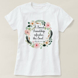 Söt Vänskap fräschar upp Soul-Blommigten T Shirt