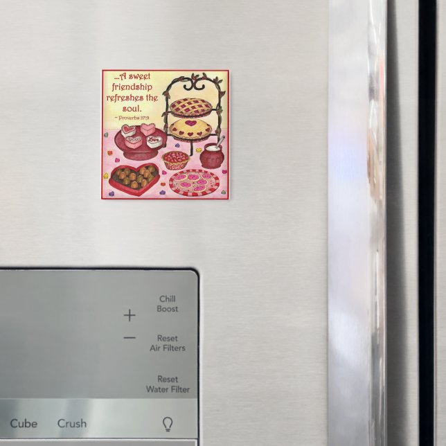 Söt Vänskap Magnet (In Situ (Fridge))