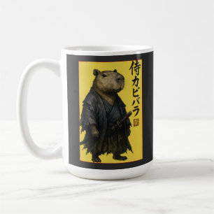 Söt Väntan Capybara Japansk Estetik Kawaii An Kaffemugg