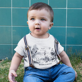 Söt vår lilla panda fyller ETT 1-årsdag T Shirt