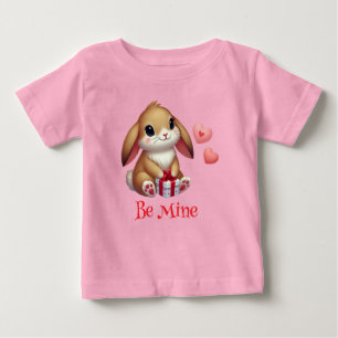 Söt, var min på Alla hjärtans dag kanin T Shirt