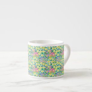 Söt Vår Primroses Espresso Mugg, Espressomugg