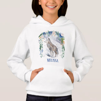 Söt varg älskare add namn t shirt