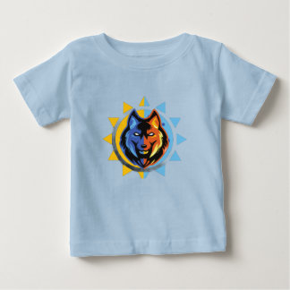 Söt vargbaby t-shirt