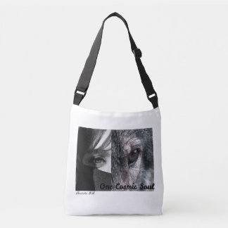 Söt vargtotebag för kvinnor – present till naturäl axelväska