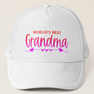 Söt! Världens bästa mormor Keps