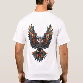Söt vattenfärg Ugglish T-shirt