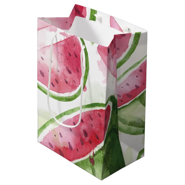 Söt vattenfärg-vattenmelon  (Framsidan Vinklad)