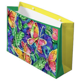 Söt vattenfärgen Barns födelsedag Butterflies