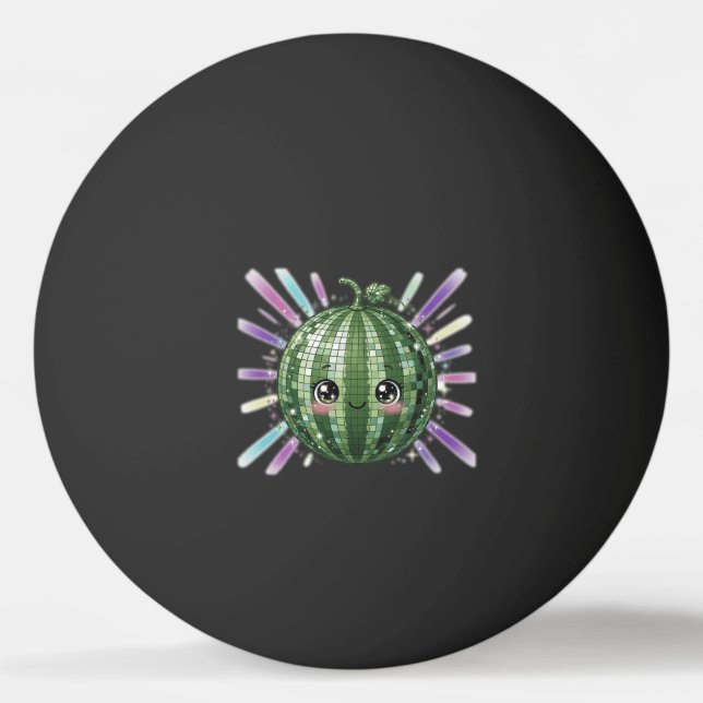 Söt Vattenmelon Disco Boll (Framsidan)