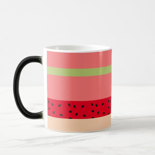 Söt vattenmelon frukt kök magisk mugg (Vänster)