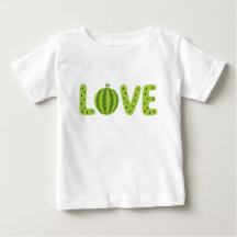 Söt vattenmelon KÄRLEK Barn T-Shirt