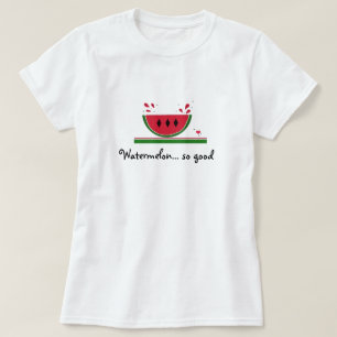 Söt vattenmelon så god tee shirt